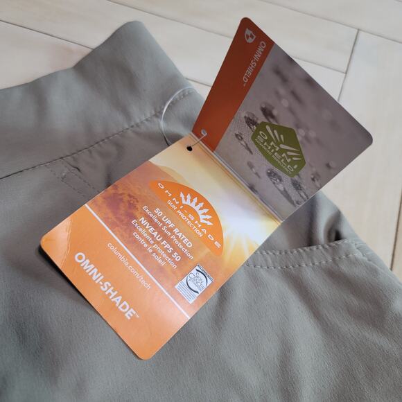 Columbia Active Wear Pull-On Omni Shade Tan Skort Size Small - Picture 7 of 12